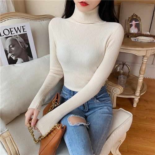 Suéter Feminino Gola Alta