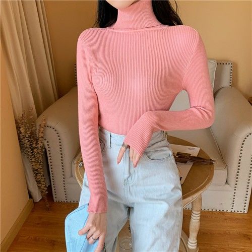 Suéter Feminino Gola Alta