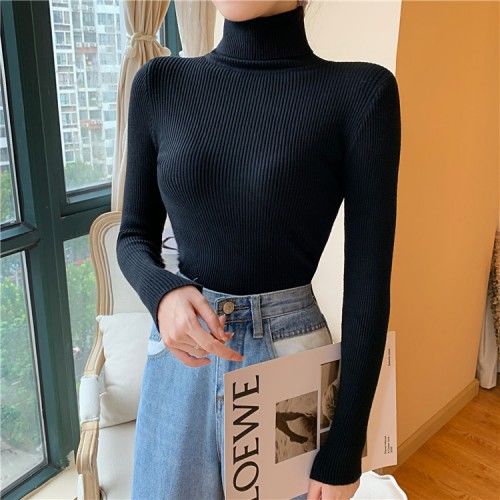 Suéter Feminino Gola Alta
